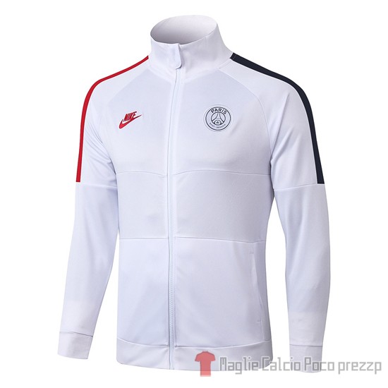 Giacca Paris Saint-Germain 2019/2020 Bianco - Clicca l'immagine per chiudere